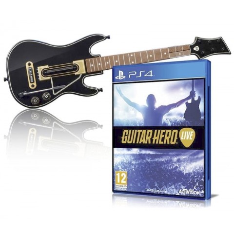 Игра Guitar Hero Live + Гитара (PS4)